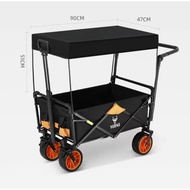 Outdoor wagonTrolley Cart Tent Wagon trolley Cart Sun Rain Shade Cover Roof shopping cart umbrella T