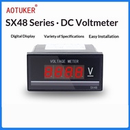 SX48-DCV Digital Display Instrument DC Voltmeter Displays 20mV/200mV/2V/20V/200V/1000V Panel Mount T