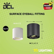 Surface Spotlight Eyeball Fitting/Casing GU10/MR16/COB Holder Adjustable Light Ceiling Light Milo Tin 1 Head