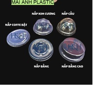 Carton of 1000 95 Ball Caps, Flat Lid, Tall Lid, Diamond Lid