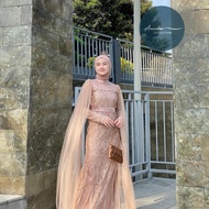 Baju gamis FATEEMA gamis bridesmaid dress outer baju gamis model terbaru viral 2022 dress wanita 202