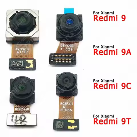 Rear Back Camera For Xiaomi Redmi 9 9A 9C 9T Camera Module Backside View Replacement Repair Spare Pa