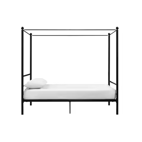 Metal Canopy Bed bedroom furniture twin bed frame bed frame frame queen