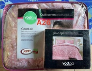 🛌(VODCAแท้100%)ชุดเครื่องนอนเกรดพรีเมี่ยม พร้อมผ้านวมขนาด8ฟุต(ครบชุด6ชิ้น)สินค้าพร้อมส่ง