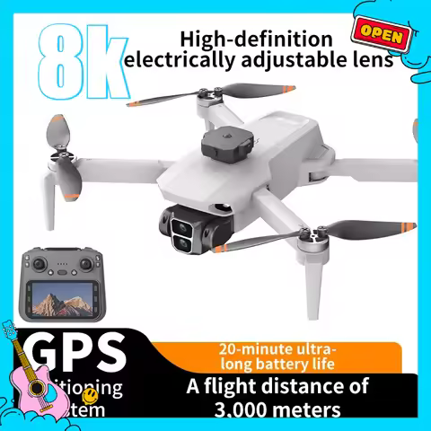 2025 L106-1 GPS With 4.5-inch LCD Large Color Screen 8K Ultra HD GPS Brushless Aerial Folding Flight