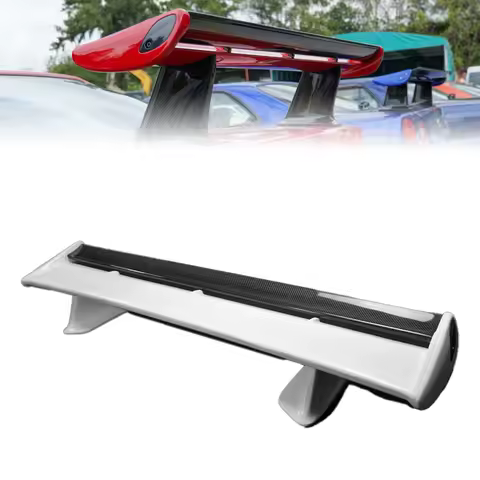 For Nissan Skyline R34 GTR OEM Carbon Fiber Rear Trunk Spoiler Wing
