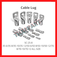 CABLE LUG SC-25-8/35-6/35-8/35-10/35-12/50-6/50-8/50-10/50-12/70-8/70-10/70-12 BATTERY CABLE LUG CLI