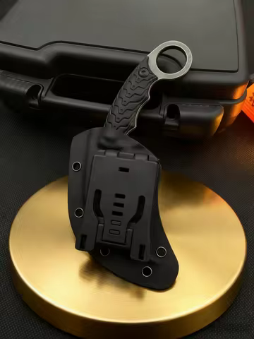 STRIDER-, camping adventure emergency rescue outdoor knife, equipped with tactical K-sheath fishing 