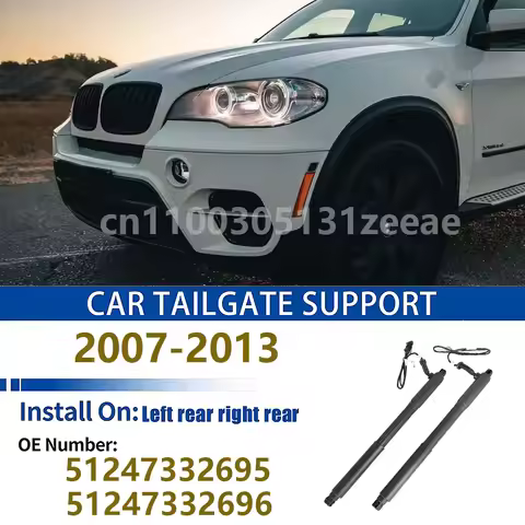 For BMW X5 2007-2013 E70 E70 LCI Rear Tailgate Power Lift Support Electric Trunk Hatch Strut Double 