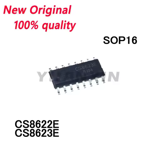 5pieces New Original CS8623E MIX3018 SOP16 Class D Audio Power Amplifier Chip In Stock Fast Shipping
