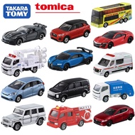 TAKARATOMY Tomica รถของเล่นแบบจำลองรถโลหะผสม AE86จำลอง GTR รถ Tomy โรงจอดรถฉาก