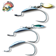 Worm Hook Kenzi Untuk Soft Lure Ukuran 6Cm