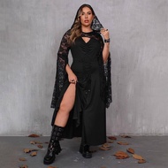 Women's lace Outer hoodie MF569 size xs-7xl