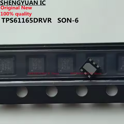 10Pcs TPS61165DRVR TPS61165DRVT CCQ TPS61165DRV TPS61165 High Brightness White LED Driver in 2mm x 2