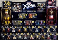🔥最後一套🔥全套共 81 Pcs《 MEDICOM TOY BE@RBRICK MARVEL X-MEN 狼人 磁力王 一番賞 共81Pcs 100% & 400% + 2號箱 展示板及抽獎紙 》