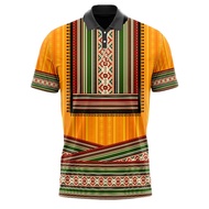 Ethnic Filipiniana For Men Women Top Modern Barong Ethnic Tribal Inspired Polo Shirt Full Sublimatio