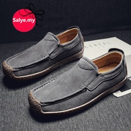 Salye Men Shoes  Kasut Kulit Lelaki   Leather Casual Shoes Like Clarks Shoes