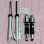 YAMAHA Y110 SS1 SS2 SRX FRONT FORK SET REAR ABSORBER SET COMBO A CLASS WINNYMOTORPARTS