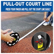 Badminton Court Lines Tennis Boundary Markers 240x528 Inches Beach Volleyball Court Lines Highly Vis