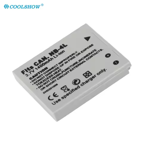 Camera Battery NB-4L NB 4L For Canon IXUS 30 40 50 55 60 65 80 100 I20 110 115 120 130 IS 117 220 22