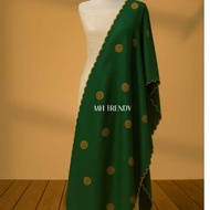 Veil Plain Songket cotton 100% veil muslimah fesyen Songket selendang tenun permpuan muslimah veil f