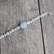 230557 海紋石 串珠 手鍊