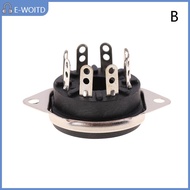 MIZ แชสซี Mount 8pin Bakelite Tube SOCKET BASE สำหรับ6550B 6CA7 EL34 6L6 KT88 VINTAGE AMP DIY