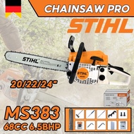 Gergaji Mesin Chainsaw 2Tak 20/22/24inch 68CC Sinso Kualitas Germany