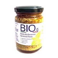 Bio.0 Organic Pesto Genovese (Basil Sauce) 130gm (GF), vegan, EU, Italy
