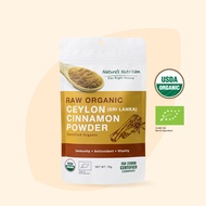 Nature's Nutrition Raw Organic Ceylon Cinnamon Powder 70g
