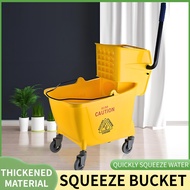 Mop Squeezer Cleaning Company water truck squeeze bucket washing Mop Hospital Restaurants Cleaning