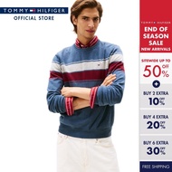 TOMMY HILFIGER Amherst Stripe Crewneck Sweater Men