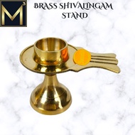 BRASS SHIVALINGAM STAND/ FOR PRAYER/ POOJA/ TEMPLE ACCESSORIES/BGP 017