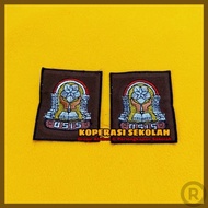 Embroidered OSIS Logo Emblem / Embroidered School OSIS Logo Badge / Bet OSIS Logo / OSIS Logo Patch 