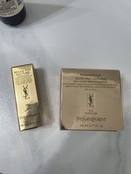 Ysl 迷你粉氣墊b10 &小樣NM唇膏