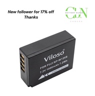 Viloso Battery Pack for Fuji NP-W126S W126 w126s LCD Dual Type-C Charger & Camera Battery Fuji NP-W1