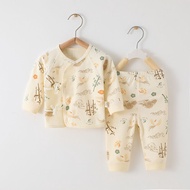 Baby Set Infant Romper Spring Autumn Winter Cotton Long Sleeve Dress for 0-3 Months Old Babies Boy G