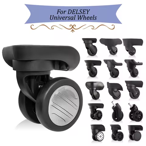 Suitable for Delsey Suitcase Universal Wheel Luggage Accessories Spare Parts for Trolleys Wheel Repl