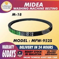 MFW-952S M-18 MIDEA WASHING MACHINE BELTING / BELTING GEARBOX / BELT MFW-952