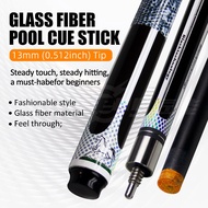 Professional American 9-Ball Pool Cue with Black Technology Carbon Fiber Shaft, Snake Skin Grip, Whi