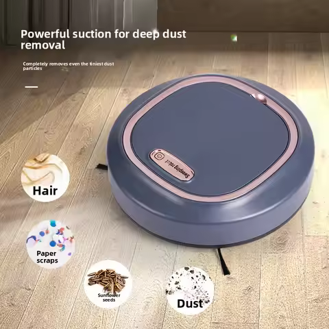 HUIBAOGE Home smart sweeping robot, a 3-in-1 device for sweeping, vacuuming, and mopping