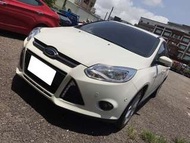 【全額貸】二手車 中古車 2015年 FOCUS 5D 白色 黑內裝2.0