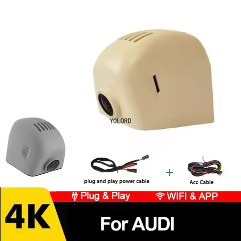 4K UHD Front Wifi Car Dvr Dash Cam for Audi A1 A3 A4 A5 A6 A7 A8 Q3 Q5 Q7 Rs3 Rs4 Rs5 Rs7 B5 B6 B7 B