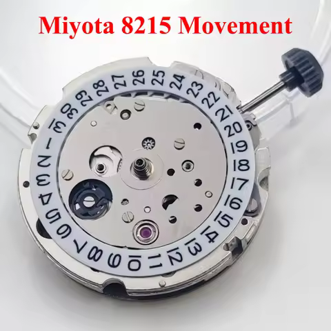 Japan Miyota 8215 Watch Movement Automatic Replace Mechanism 21 Jewels High Accuracy Tool Parts Repl