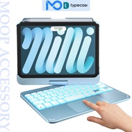 TYPECASE iPad Keyboard Case Fully protects 3 corners of iPad mini a17 pro and iPad mini 6 keyboard