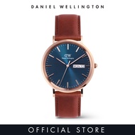 Daniel Wellington Classic Day Display 40mm St Mawes Rose Gold Arctic Blue - Men Watch stainless stee