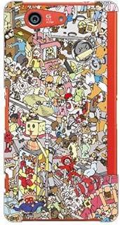 SECOND SKIN Kitamura Ryotaro"Clutter City-Swing Intersection" / for Xperia Z3 Compact SO-02G/docomo 