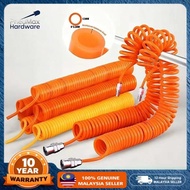 PU Recoil Air Hose 6M 9M 12M 15M | Air Compressor Hose | Hos Angin Spiral Bengkel Kereta Air Tool