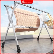 240/200/160cm Ampaian baju stainless steel /Rak Baju Extendable/penyidai baju/clothes rack/sidai baj