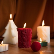 Christmas Candle Christmas Christmas Tree New Year Red Decoration Christmas Gift Aromatherapy Decoration Hand Gift Box